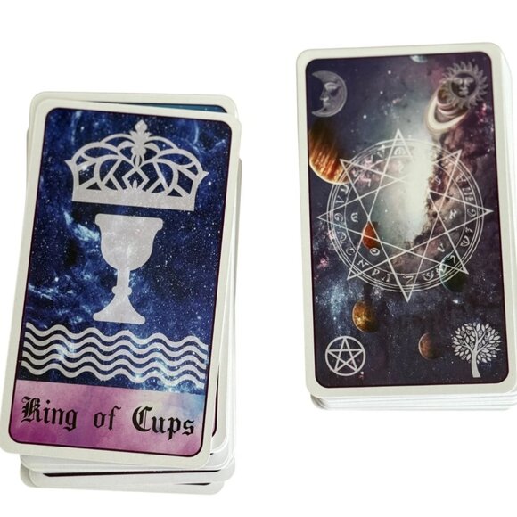 Celestial Tarot Card Deck 78 Cards Astrology Stars Planets – New - Picture 3 of 5